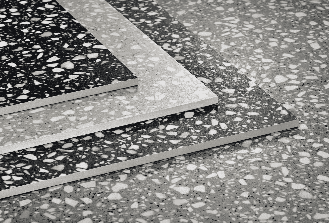 Turning the interiors into art pieces with terrazzo floor tiles
