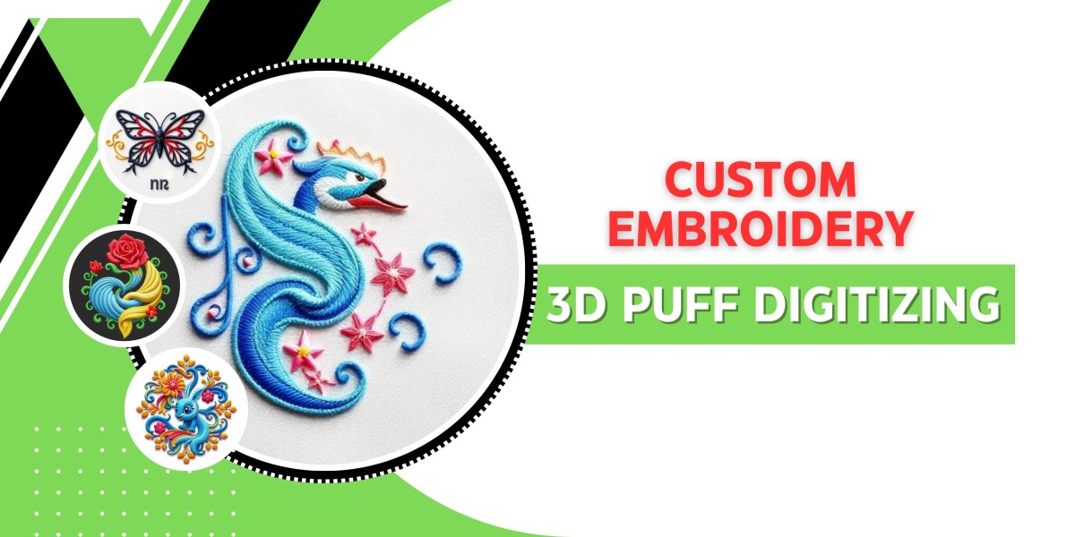 Create Stunning Embroidery with 3D Puff Digitizing