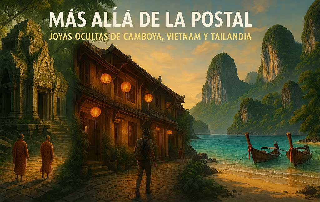 Más allá de la postal Joyas ocultas de Camboya, Veitnam y Tailandia -