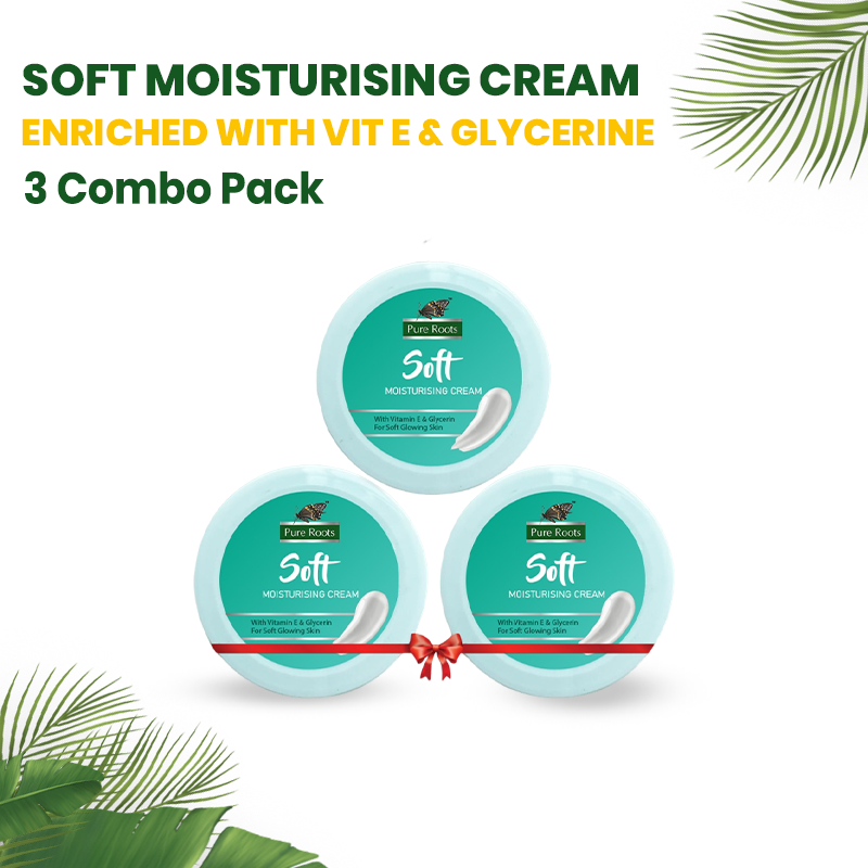 Buy Soft Moisturizing Cream Pack of 3 ( 100ml*3 ) at Best Price in India