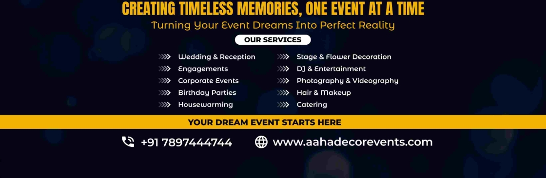 Aaha Decor Events Cover Image