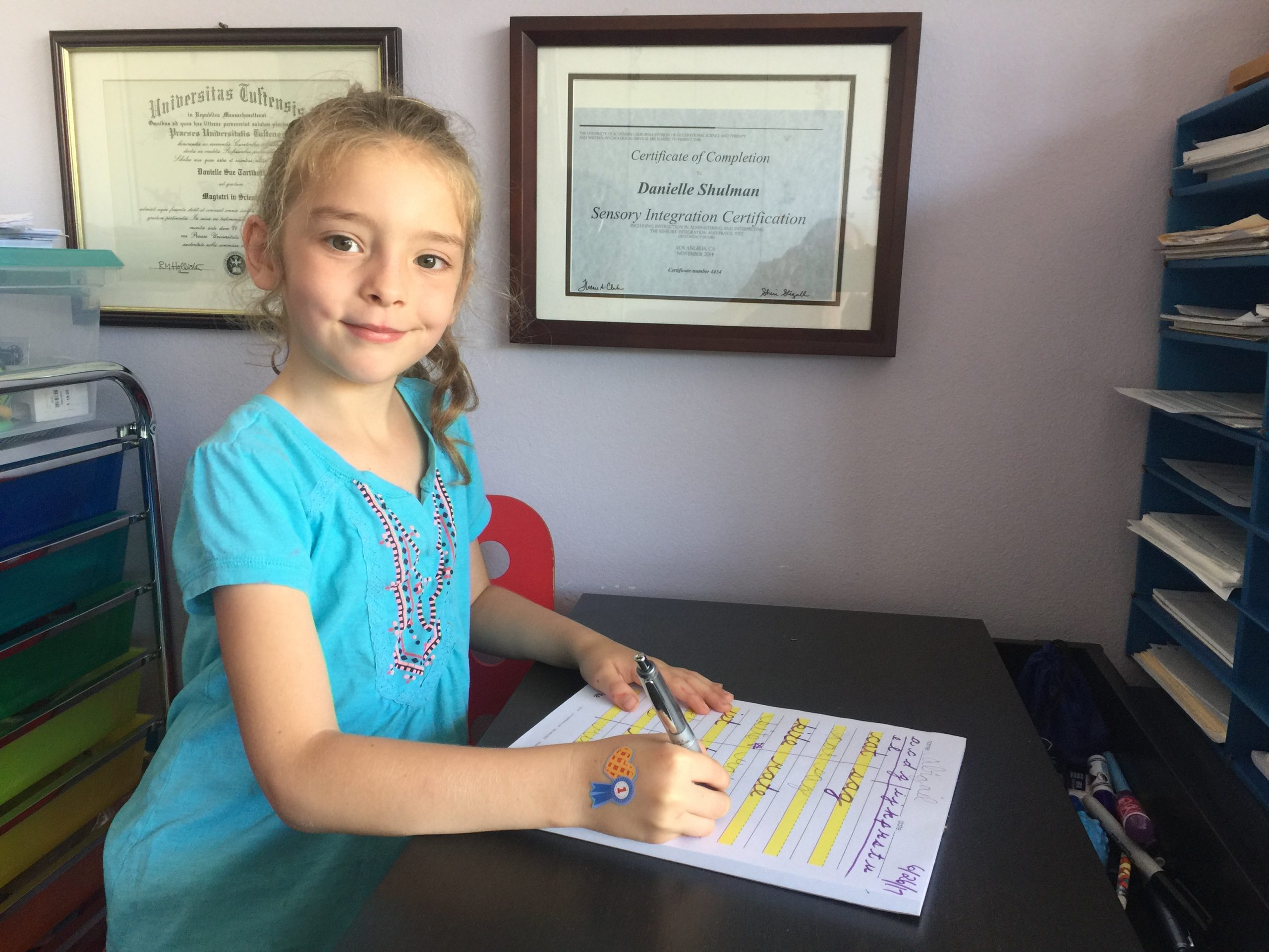 Pediatric Occupational Therapy San Diego, Handwriting & Sensory - WriteSteps