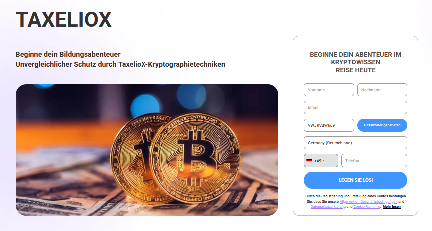 TaxelioX Erfahrungen - TaxelioX Betrug, Seriös, Beginne dein Bildungsabenteuer!