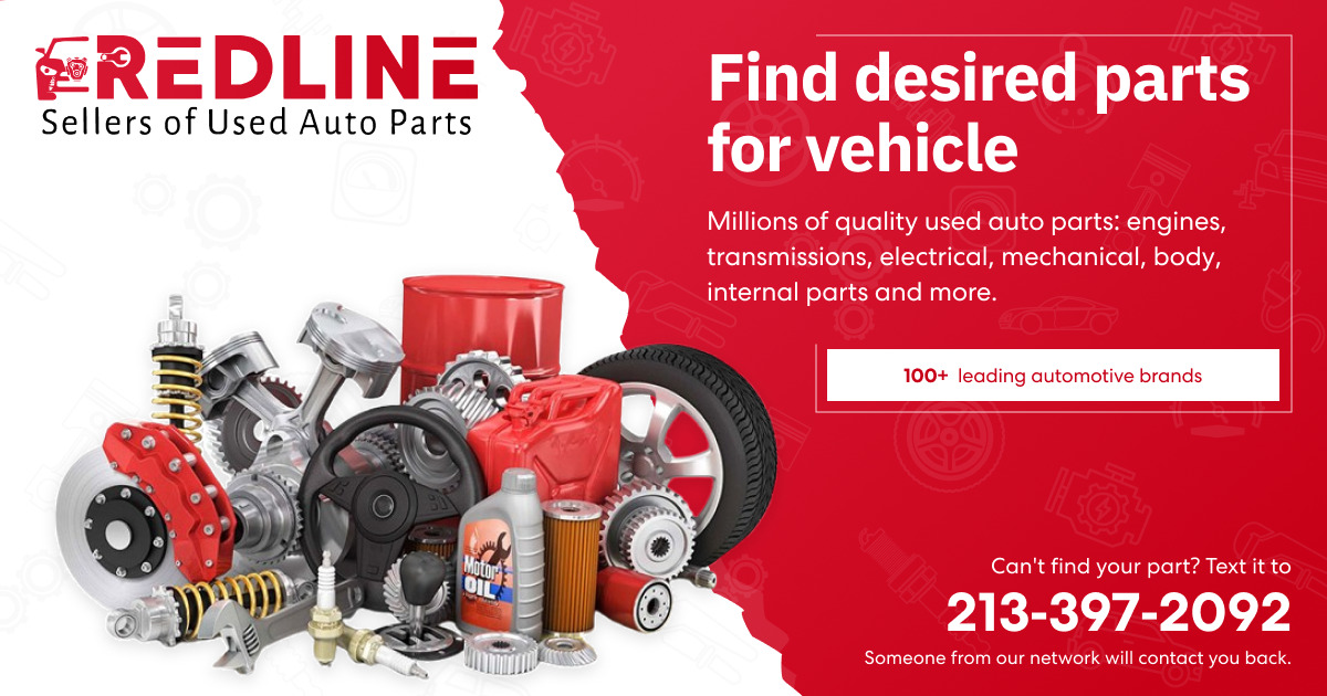 Buy Used Auto Parts for All Brands & Models | Redline Used Auto Parts