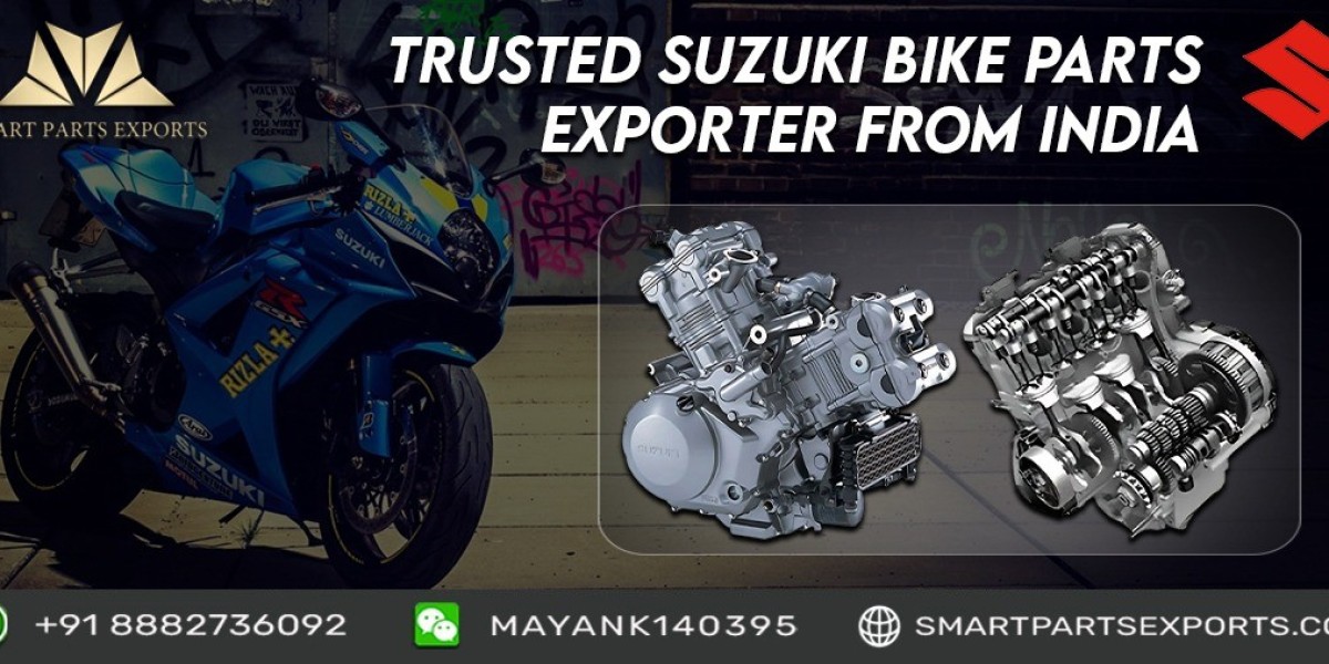 Trusted Suzuki Bike Parts Exporter from India – Smart Parts Exports Serving the U.K. Market