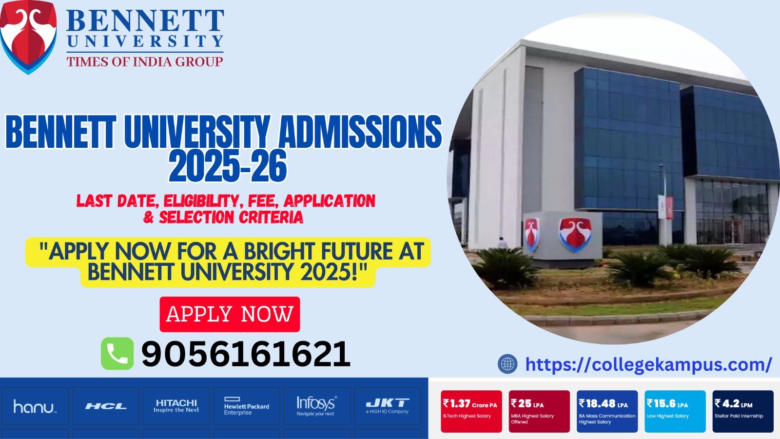 Bennett University Coupon Code | Admission 2025 | Placement