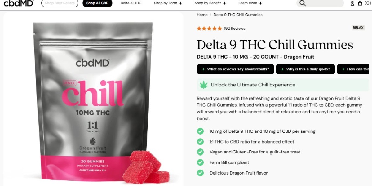 cbdMD Delta 9 THC Chill Gummies Reviews In USA (Official News)
