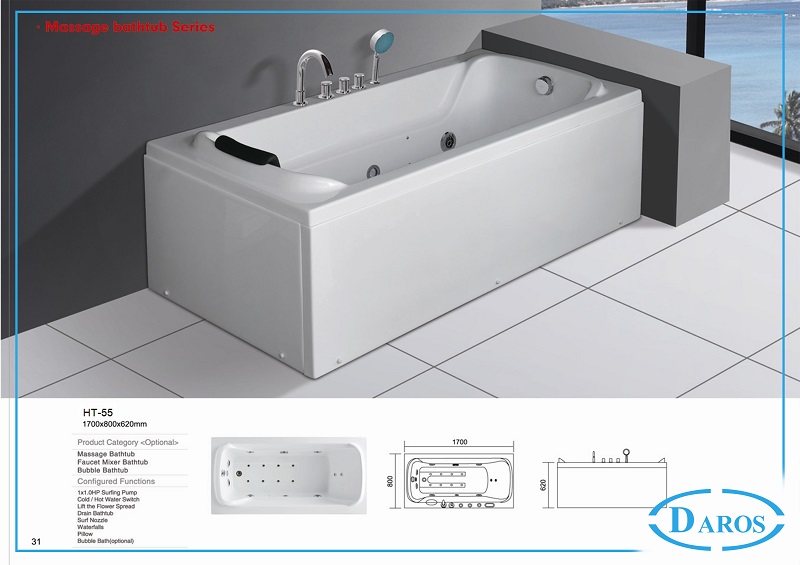 Bồn tắm massage Daros HT-55