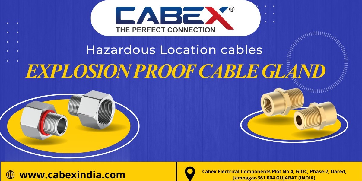 Explosion Proof Cable Glands for Industrial Safety – Cabexindia’s Premium Range