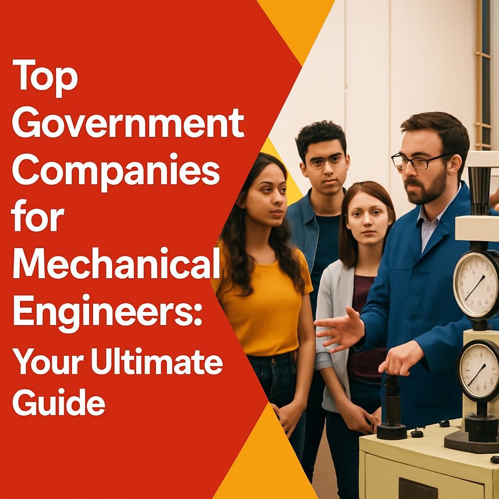 Top Government Companies for Mechanical Engineers: Your Ultimate Guide