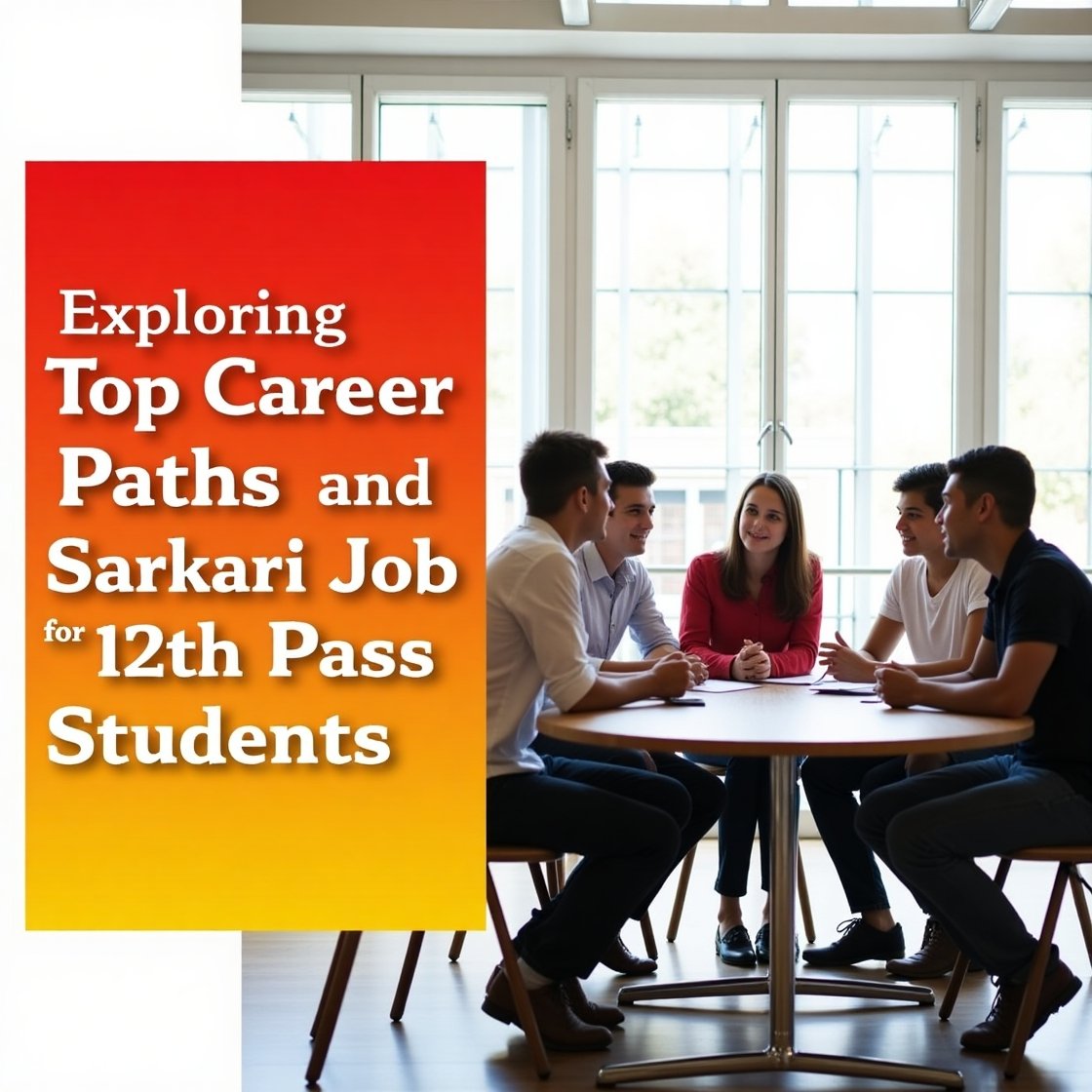 Exploring Top Career Paths and Sarkari Job for 12th Pass Students: A Complete Guide by Upbringer