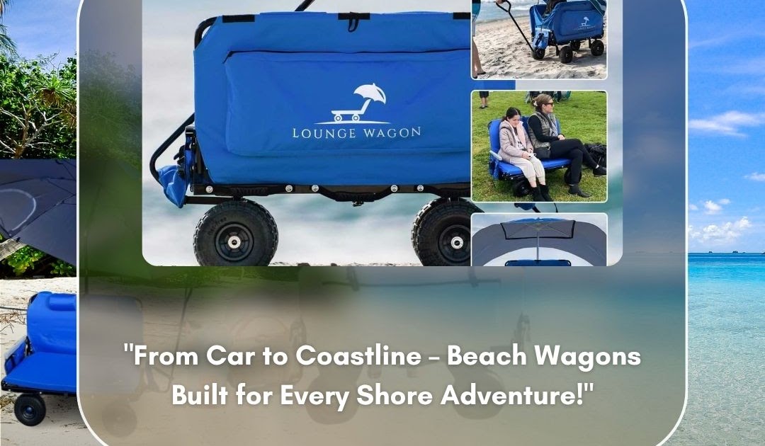 How Beach Wagons Built for Soft Sand Save Your Back and Time