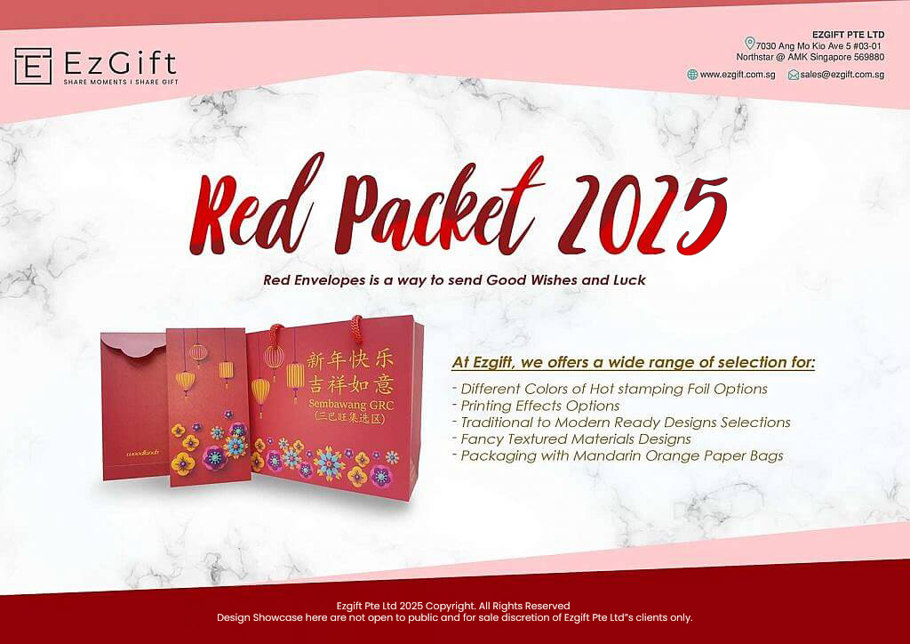 Red Packets Manufacturer Singapore | EZGift