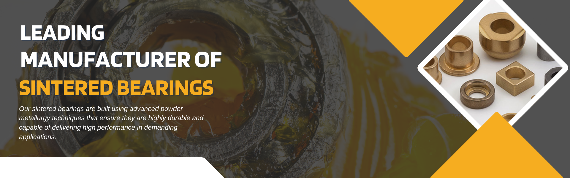 Sintered Bearings Suppliers in India