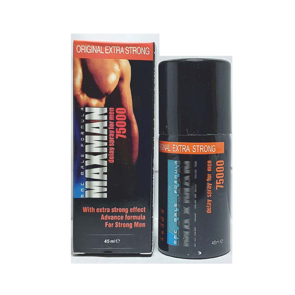 Maxman Delay Spray For Men 75000 King Size (Original) - Adult Wellness Kart