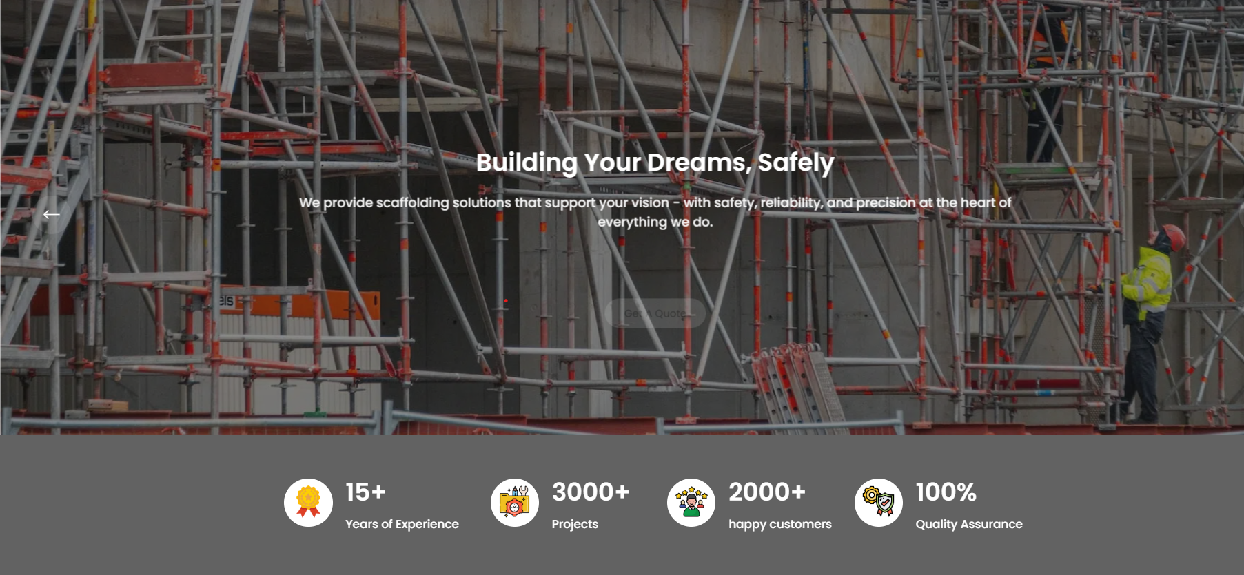 HM Scaffolding Cover Image