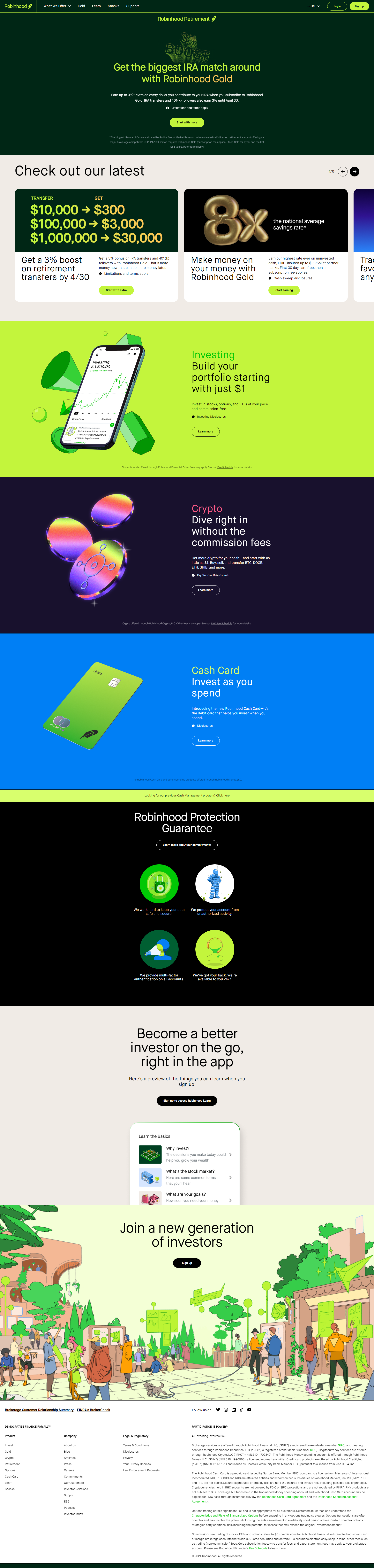 Log In | Robinhood® | | Sign In to Your Account*