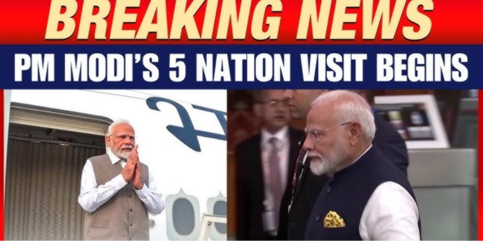 Duniya Ko Dekhega Naya Bharat: PM Modi’s Global Outreach Through 5-Nation Tour