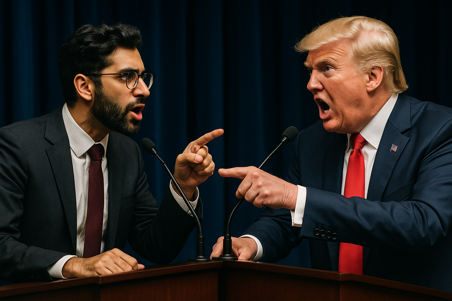 Zohran Mamdani vs Trump: Heated Clash Over NYC Budget and Political Behavior - The Article Orbit