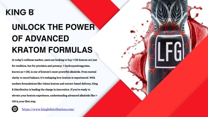 PPT - Buy 7 OH Kratom & 7OHMZ Tablets Online – High-Potency Kratom by King B Distribut PowerPoint Presentation - ID:14330142