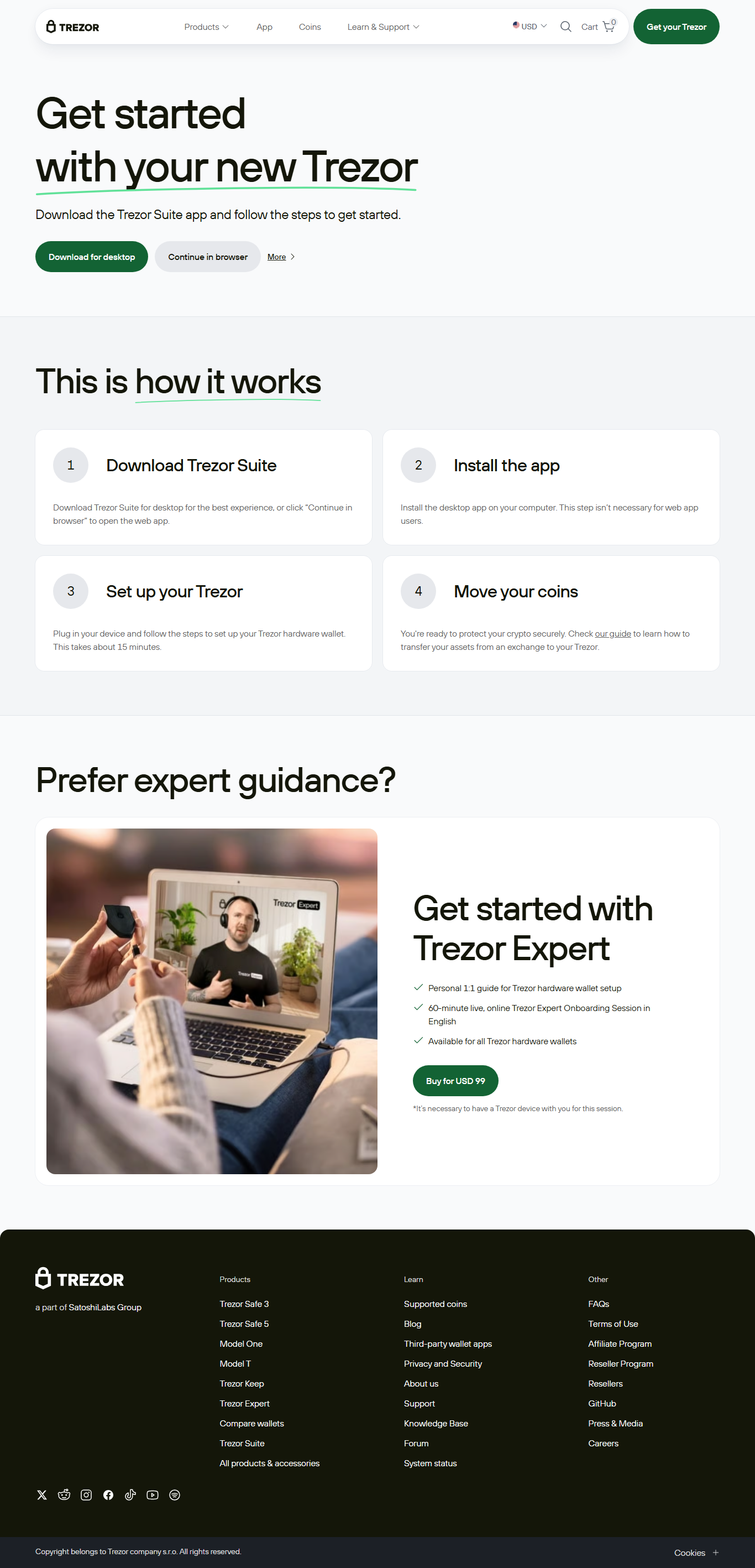 Trezor login Profile Picture