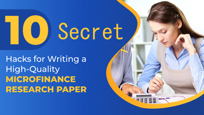 Writing a High-Quality Microfinance Research Paper