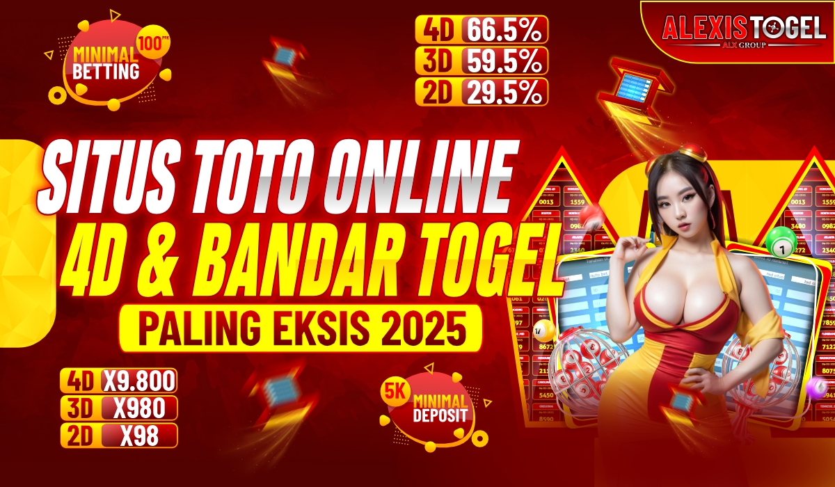 Alexistogel ♠ Situs Toto Online 4D & Bandar Togel Paling Eksis 2025