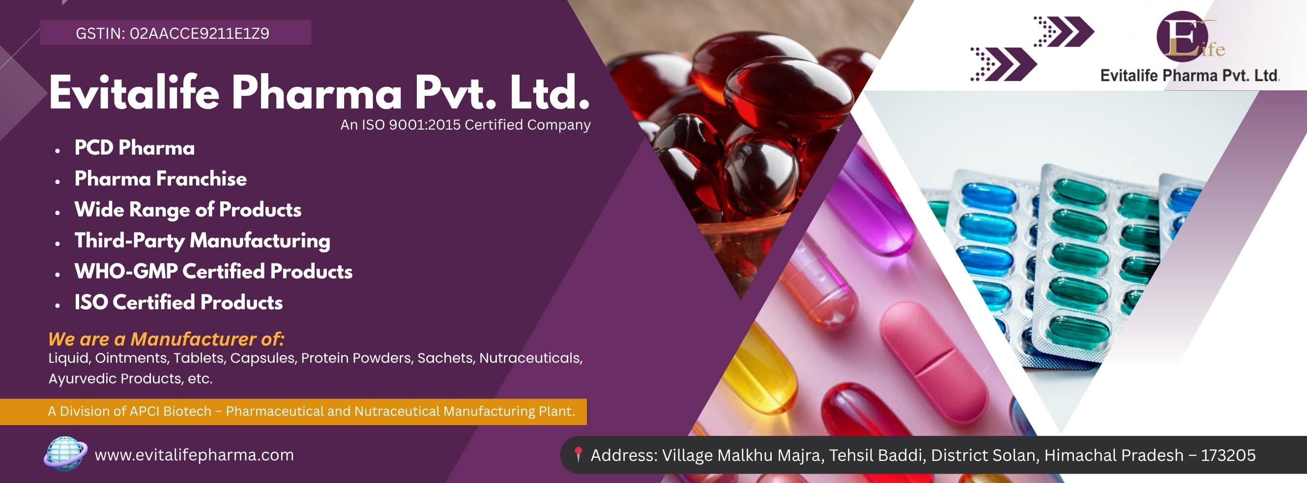 Evitalife Pharma Cover Image