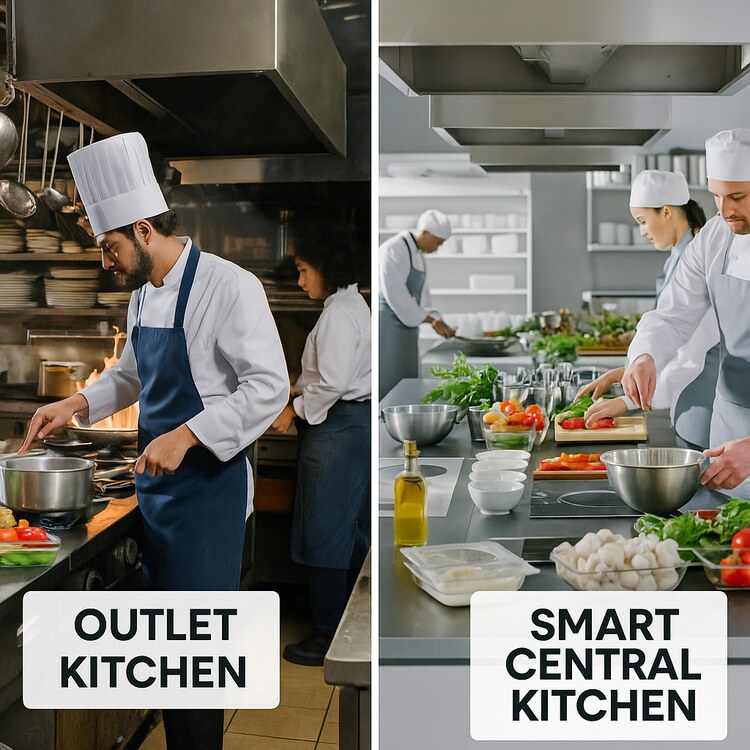Smart Kitchens & Central Kitchens: How India’s Top F&B Brands Scale in 2025
