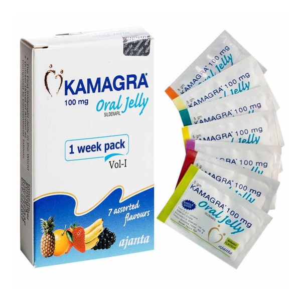 Buy Kamagra Oral Jelly Online | Generic Sildenafil Citrate | Rxmedilife