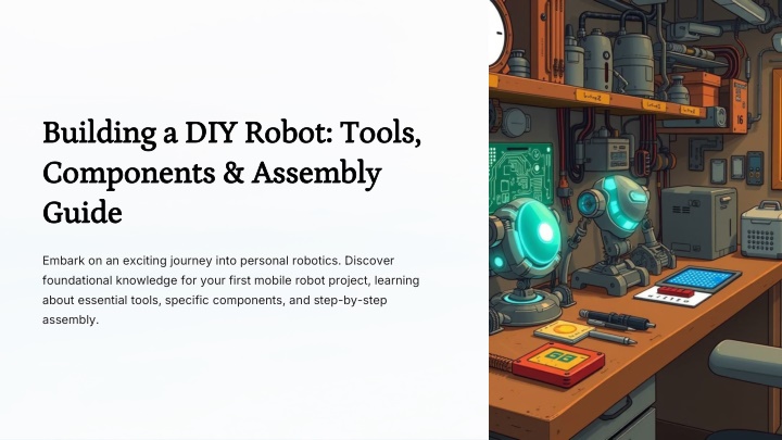How to Build a DIY Robot – Complete Guide with Tools & Parts