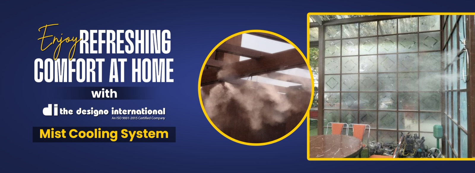 Mist Cooling System for Home | Designointernational