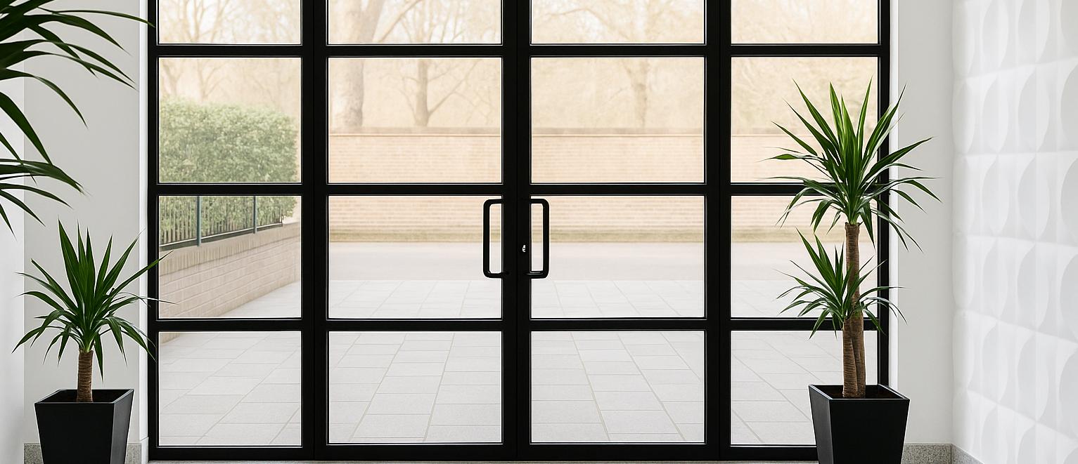 Communal entrance doors - Secure House