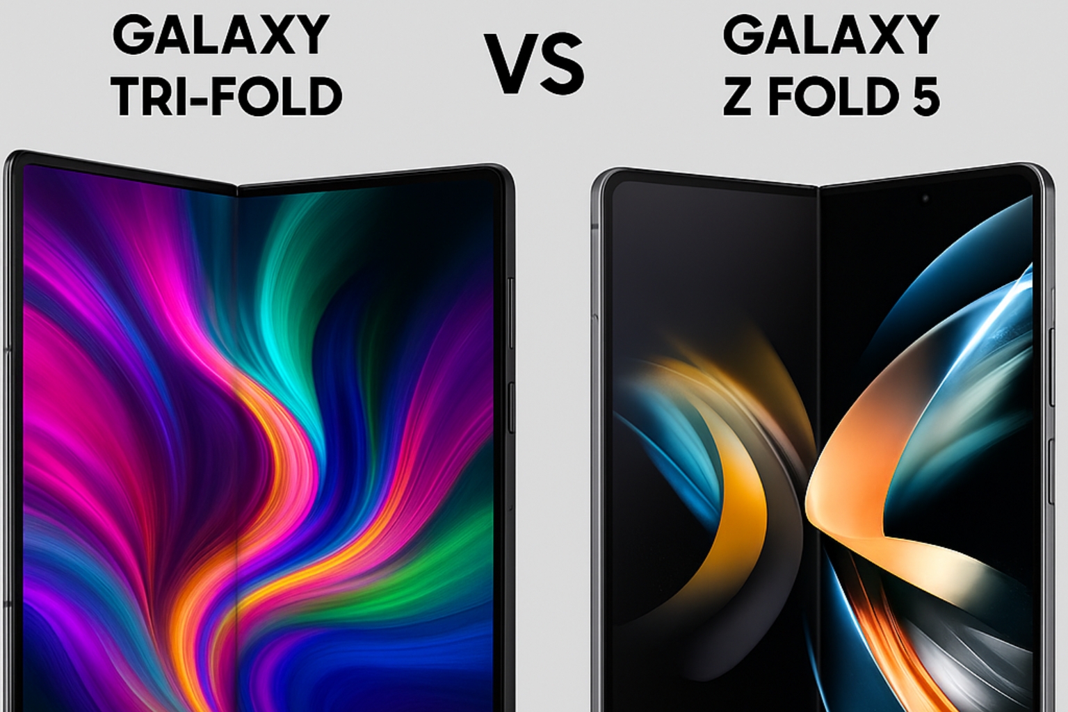 Samsung Galaxy Tri-Fold vs Galaxy Z Fold 5: Which Foldable Phone Wins in 2025? - Elevateicons