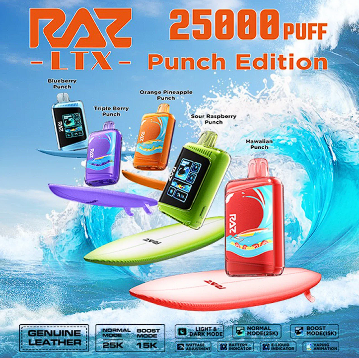 Exploring the Full Range of Raz Vape DC25000 Flavors