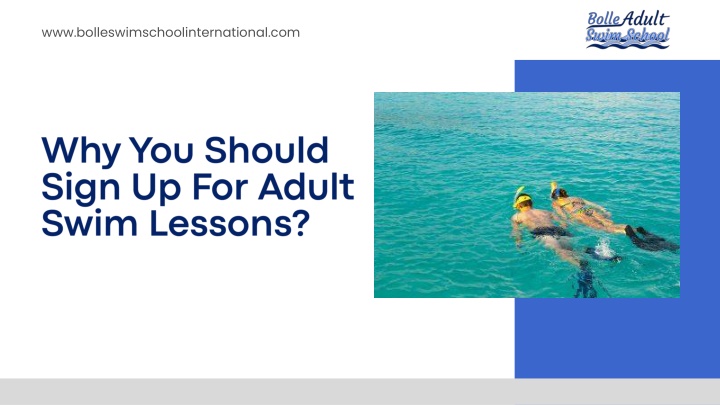 PPT - Why You Should Sign Up For Adult Swim Lessons? PowerPoint Presentation - ID:14353590