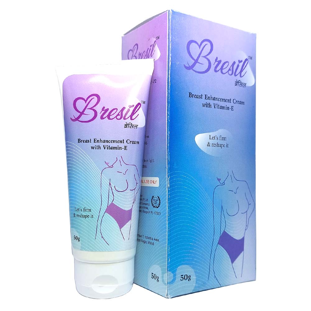 Bresil Breast Enhancement Cream For Women With Vitamin E 50g - Adult Wellness Kart