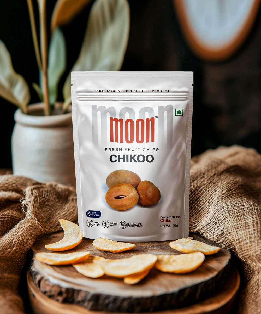 Freeze dried chikoo | Kiwi freeze dried chips
