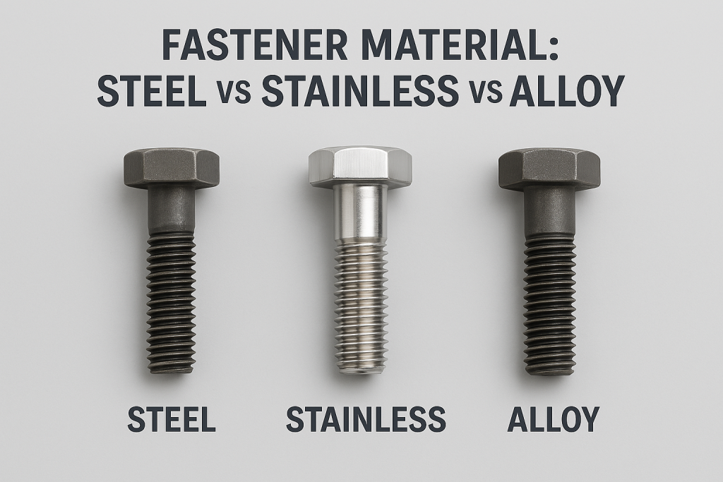 Choosing the Right Fastener Material- Steel v/s Stainless v/s Alloy - RPPL