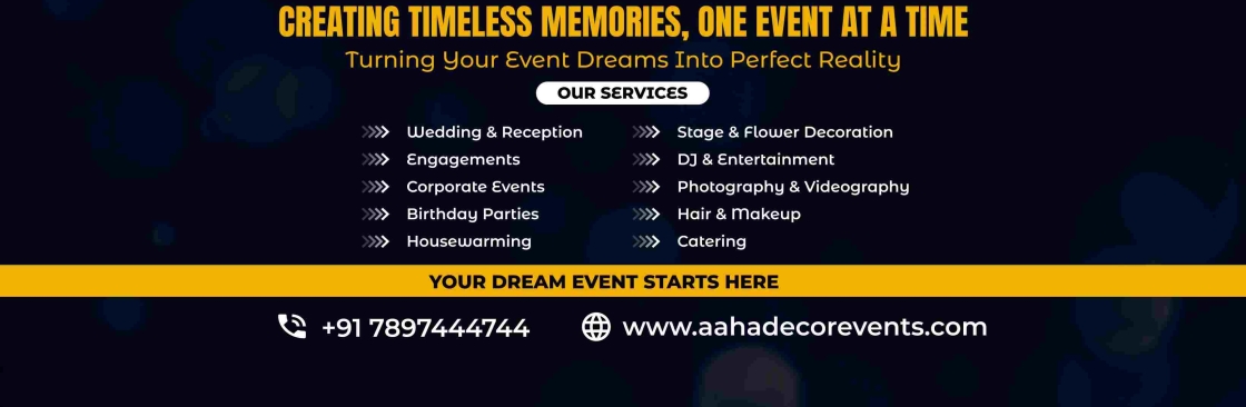 Aaha Decor Events Cover Image