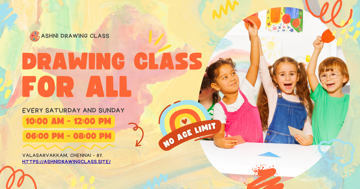 Best Drawing Class Activities for Kids Under 10: Nurturing Little Artists at Ashni Drawing Class, Chennai. - ashnidrawingclass.site