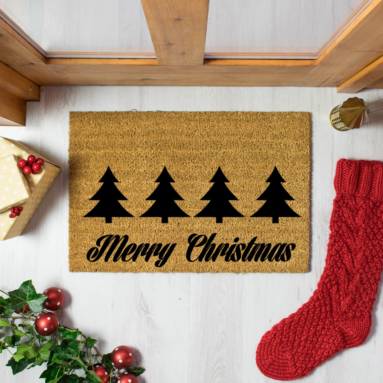 Christmas Doormats - Indoor & Outdoor Door Mats - Artsy Mats