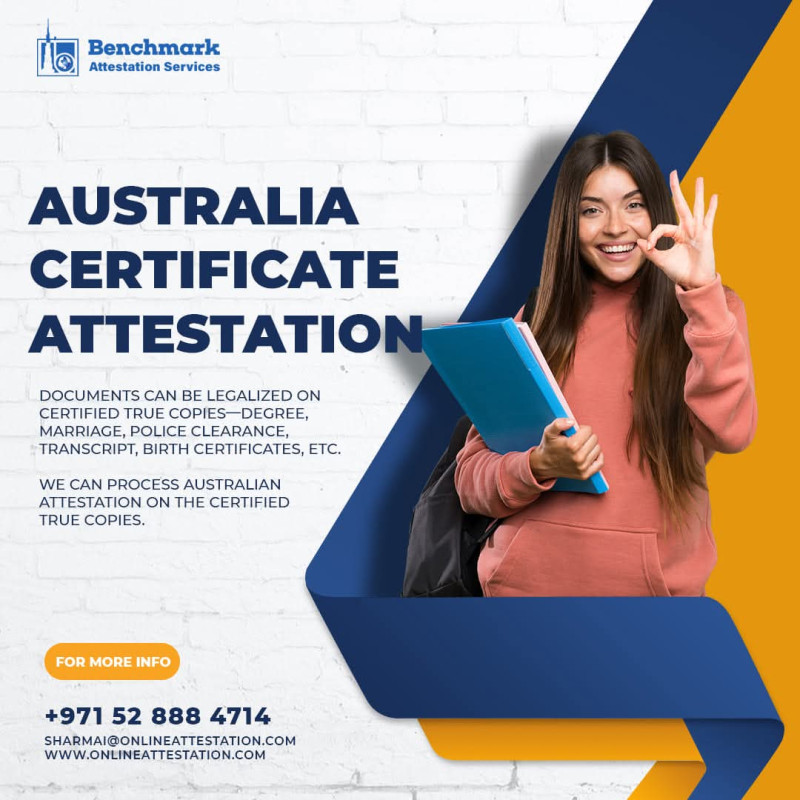 Benchmark Attestation: The Hassle-Free Solution for Australia Certificate Attestation: ghazalfalak — LiveJournal