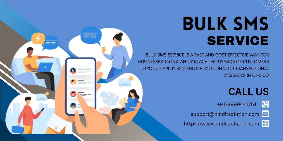 Bulk SMS Service with API – The Smart Way to Power Your Business Communication