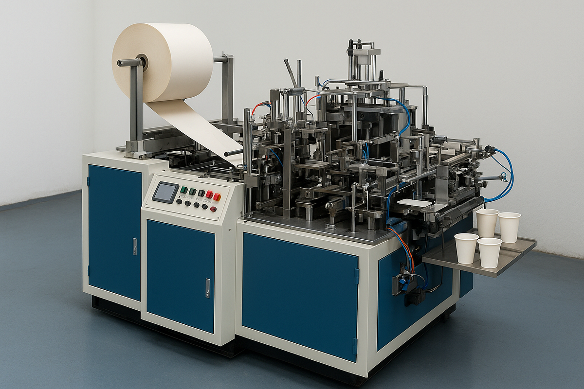 Unlock Profits with Fully Automatic Paper Cup & Slitting Machine Manufacturers in Delhi | by Sap Vardhman Machinery Pvt Ltd | Aug, 2025 | Medium