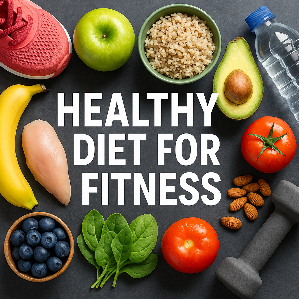 Healthy Diet for Fitness: Simple Guide to Stay Fit & Strong