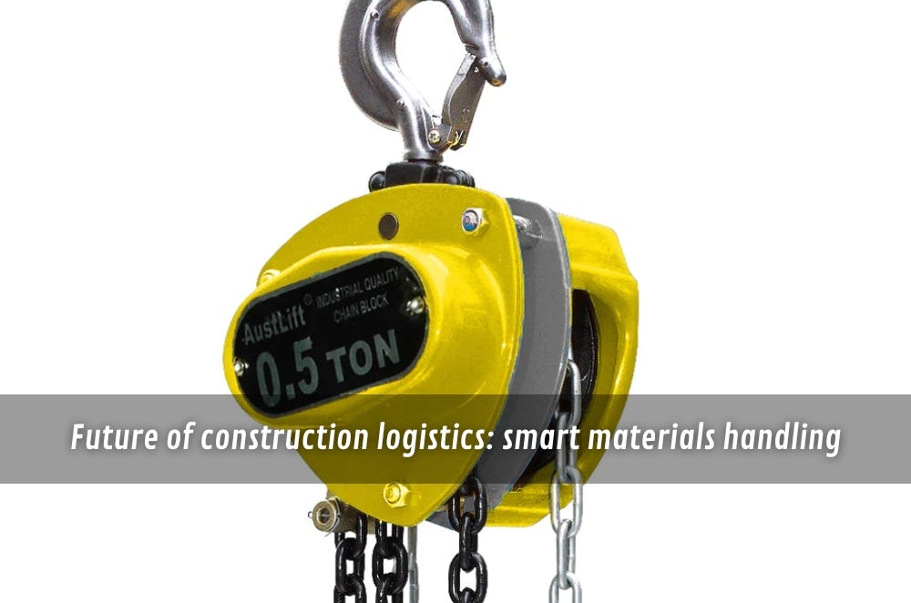 Future of construction logistics: smart materials handling | by Kennywilson | Aug, 2025 | Medium