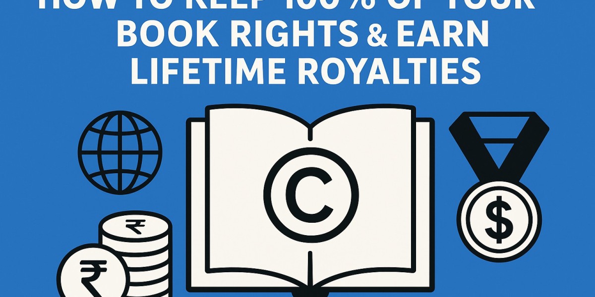 How to Keep 100% of Your Book Rights & Earn Lifetime Royalties