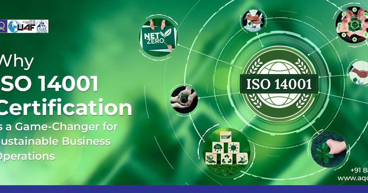 Why ISO 14001 Certification is a Game-Changer for Sustainable Business Operations