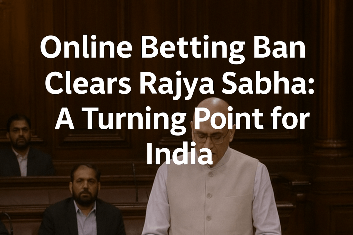 Online Betting Ban Clears Rajya Sabha: A Turning Point for India – Sky Exchange